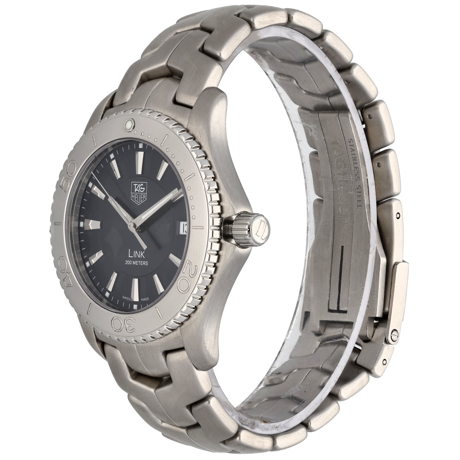 Tag Heuer Link WJ1112 39mm Stainless Steel Watch