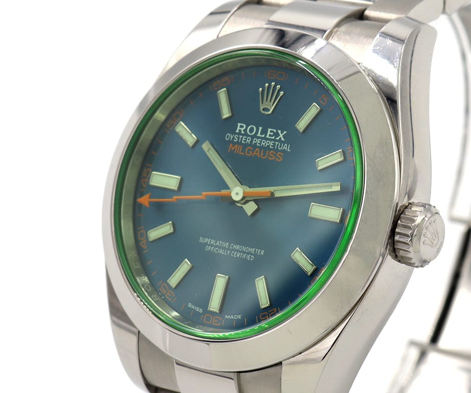 2020 Rolex Milgauss 116400 40MM Blue Dial Men's Watch