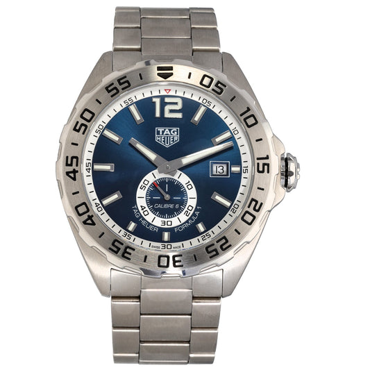 Tag Heuer Formula 1 WAZ2014 43mm Stainless Steel Watch