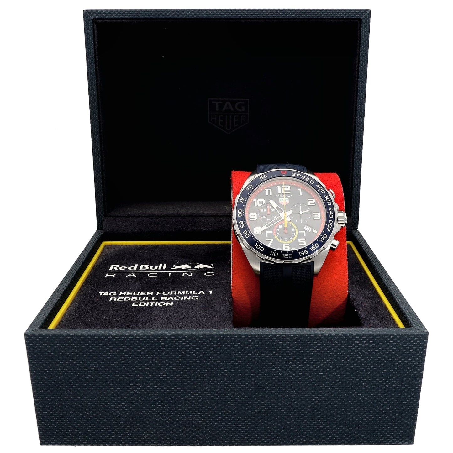 Tag Heuer Red Bull Racing Formula 1 CAZ101AL 43mm Stainless Steel Watch