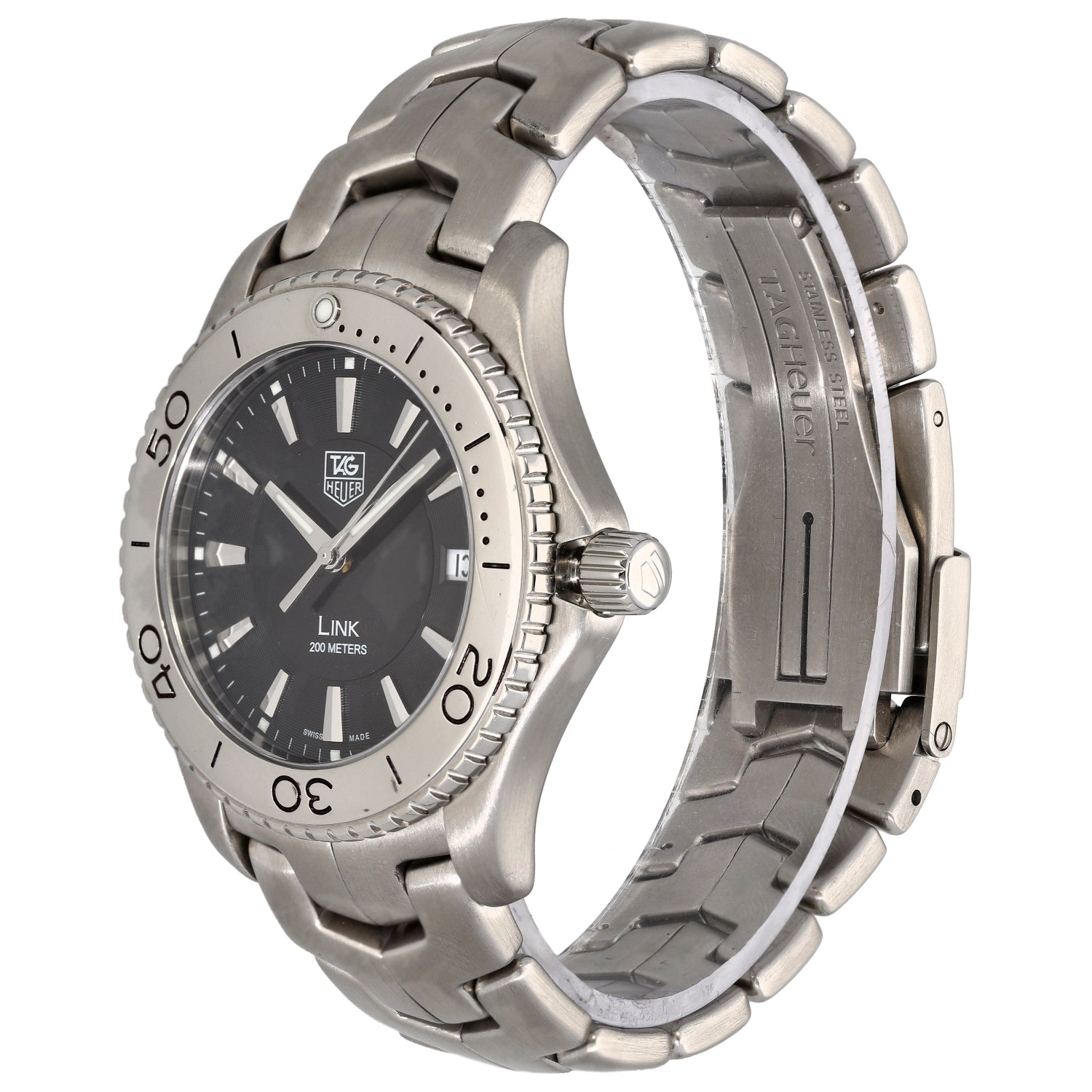 Tag Heuer Link WJ1110-0 39mm Stainless Steel Watch