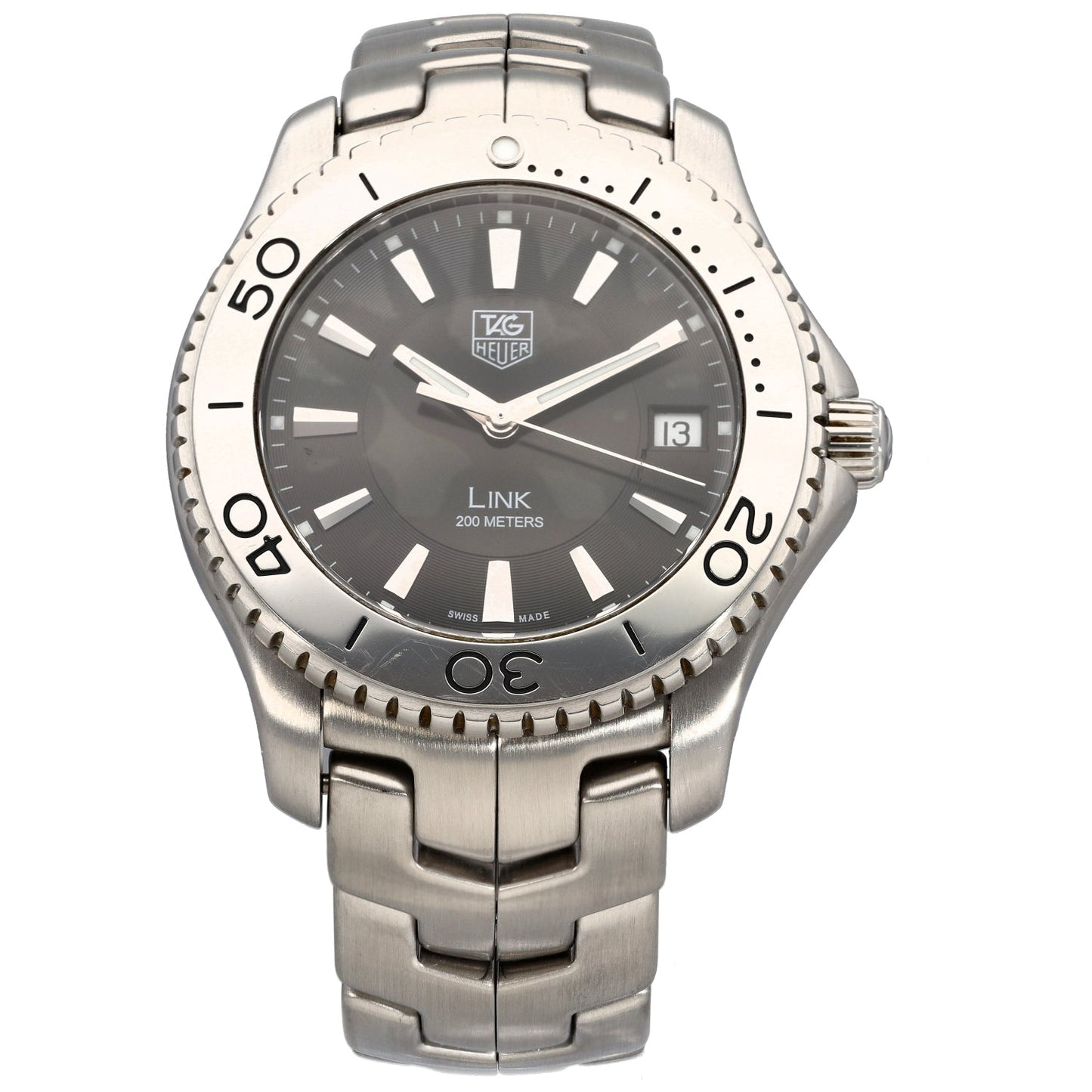 Tag Heuer Link WJ1110-0 39mm Stainless Steel Watch