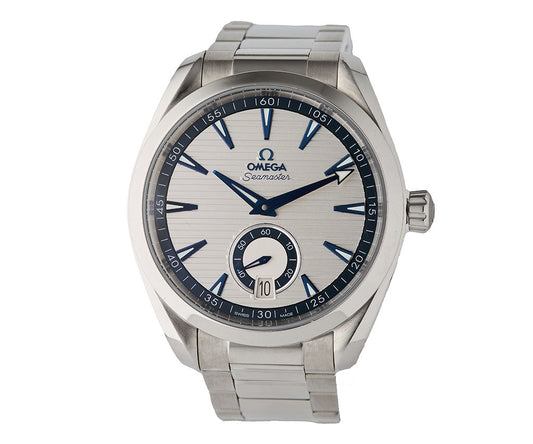 2022 Omega Seamaster Aqua Terra 41MM Silvery Blue Dial Men's Watch