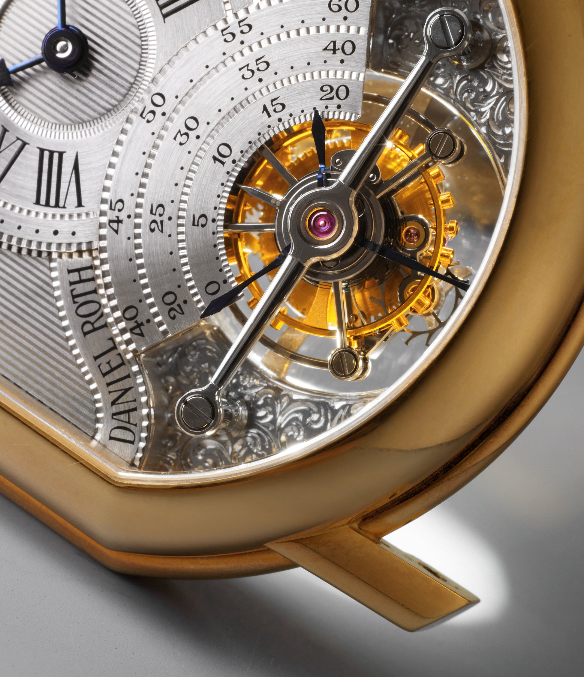 Tourbillon C187 | Double Engraved | Yellow Gold