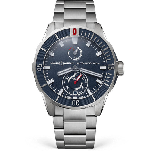 Ulysse Nardin Diver Chronometer 44mm 1183-170-7M/93 Black Dial