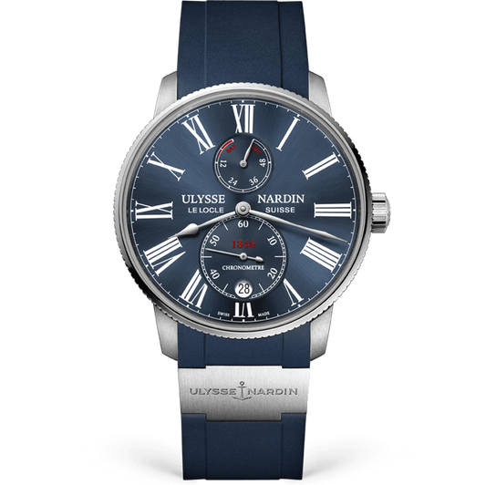 Ulysse Nardin Marine Torpilleur 42mm 1183-310-3/43 Blue Dial