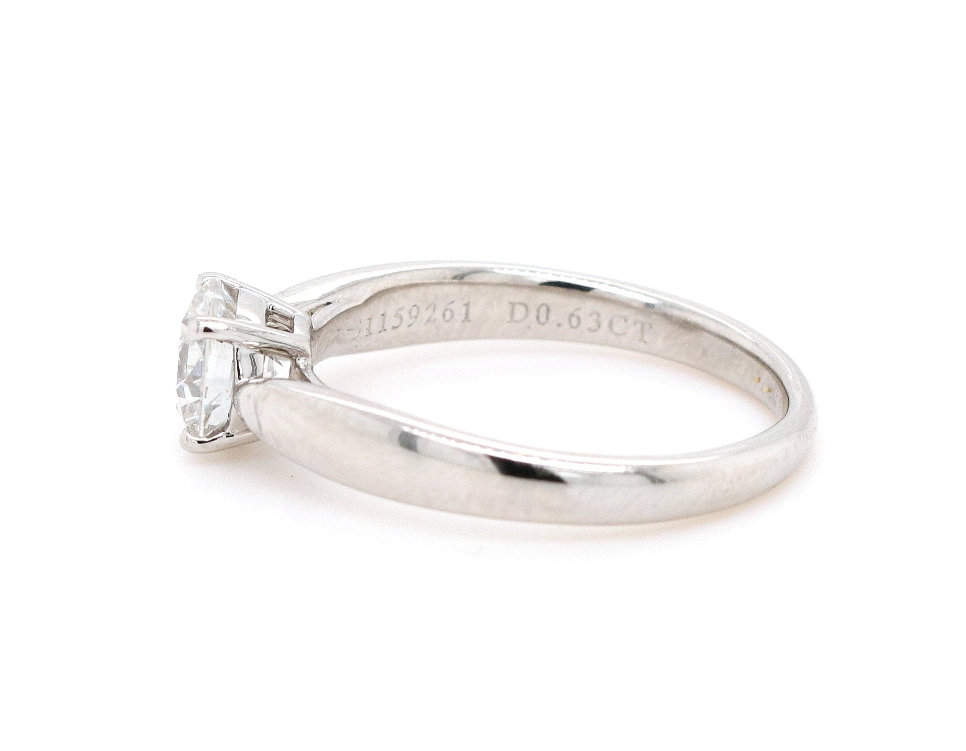 Tiffany & Co. Harmony 0.63ct Round Engagement Ring in Platinum