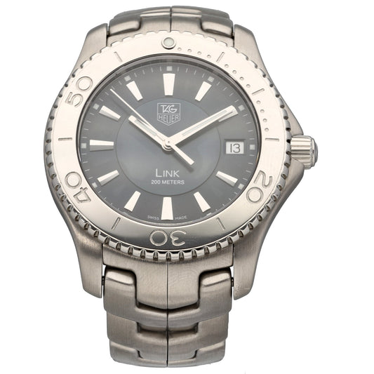 Tag Heuer Link WJ1112 39mm Stainless Steel Watch