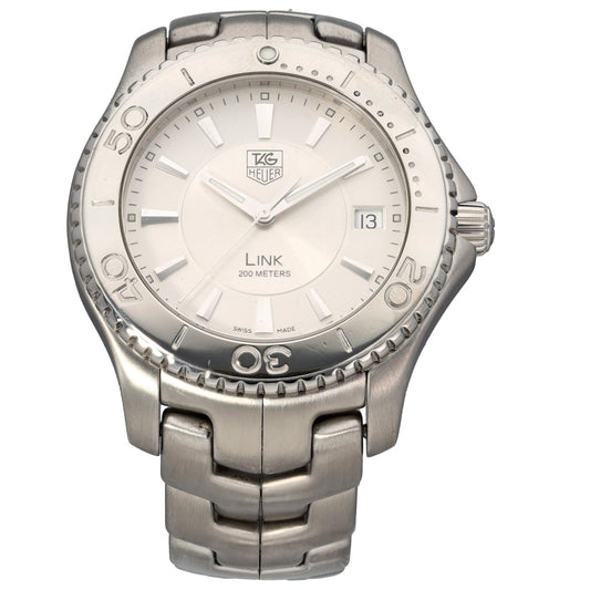 Tag Heuer Link WJ1111-0 38mm Stainless Steel Watch