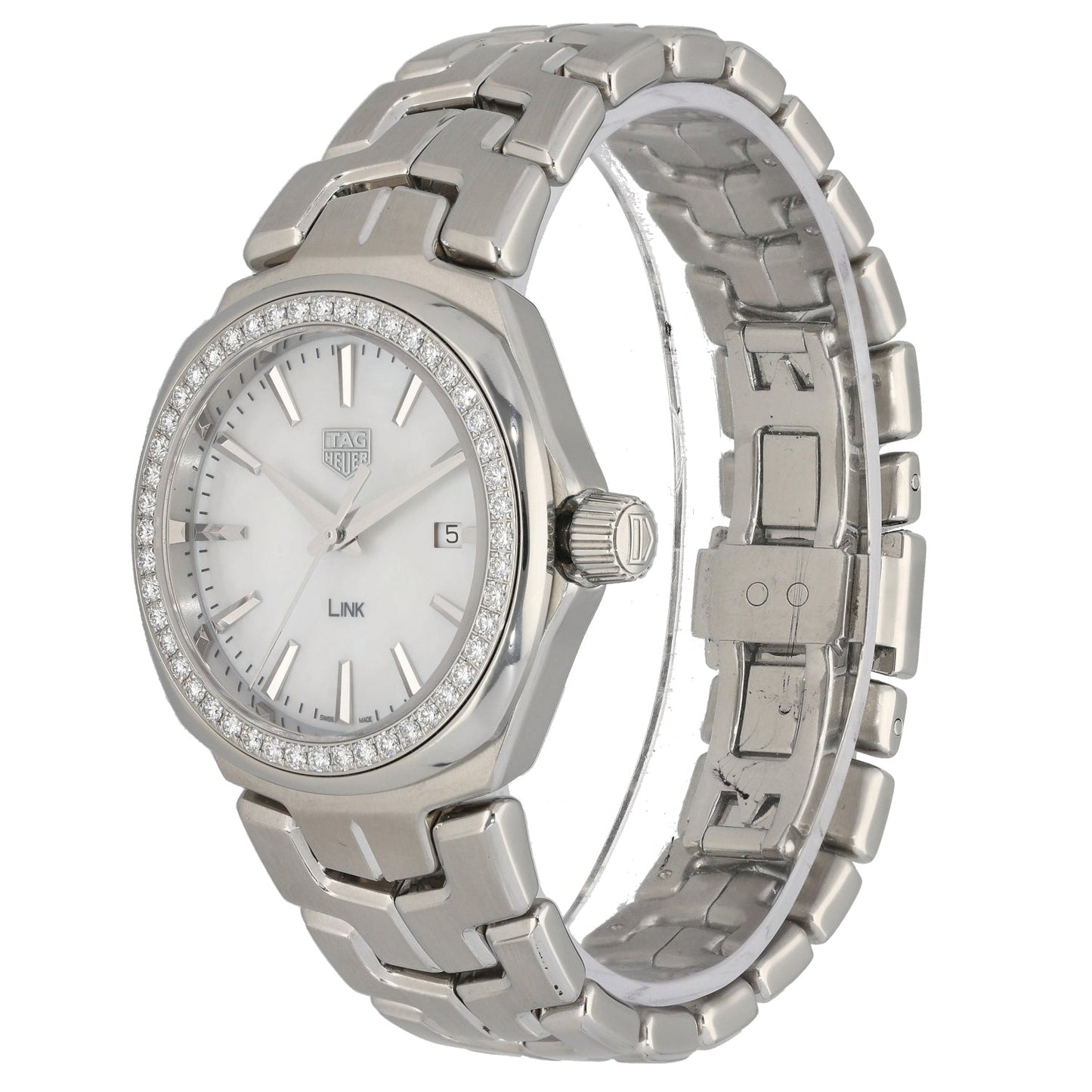 Tag Heuer Link WBC1314 32mm Stainless Steel Watch