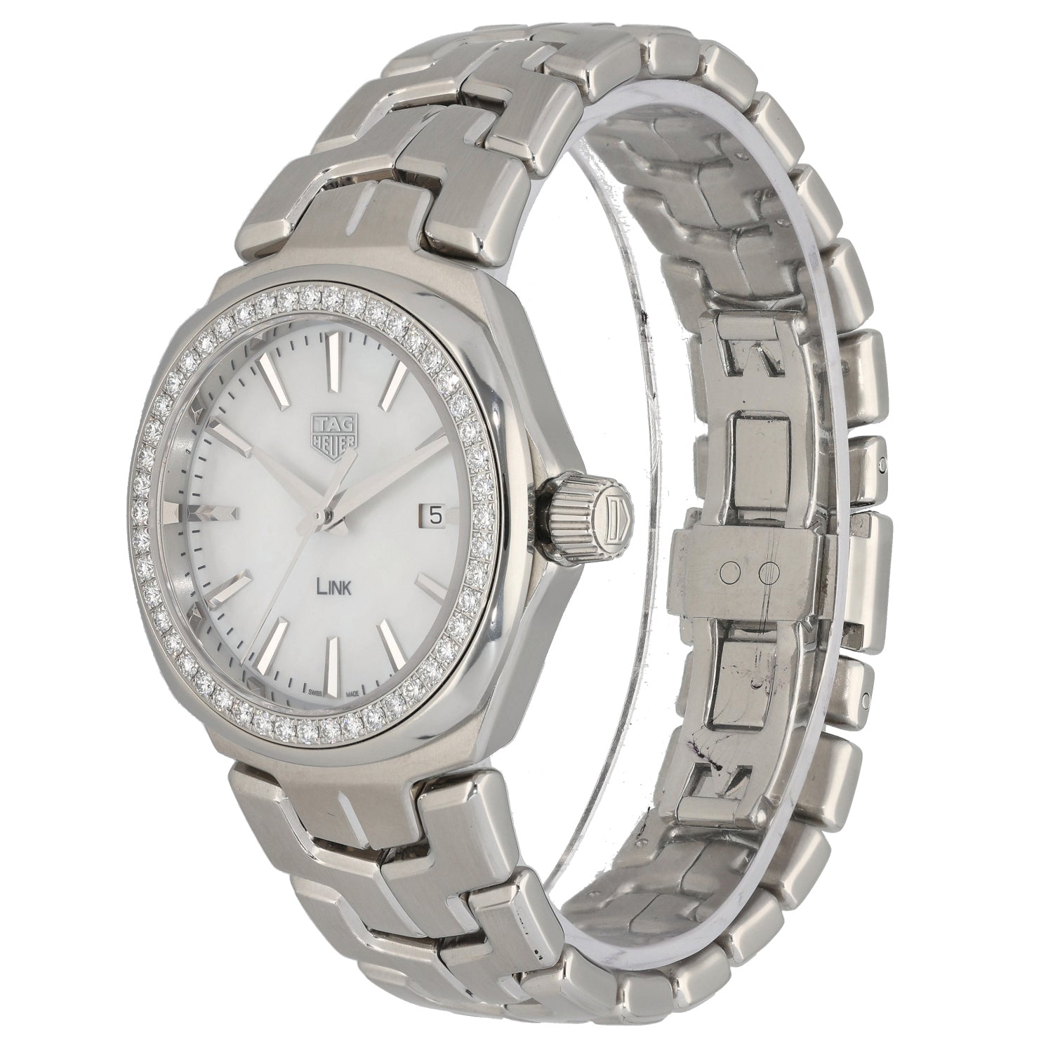 Tag Heuer Link WBC1314 32mm Stainless Steel Watch