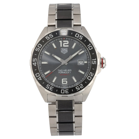 Tag Heuer Formula 1 WAZ2011 43mm Stainless Steel Watch