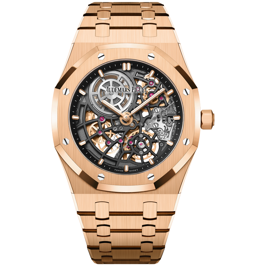 Audemars Piguet Royal Oak "Jumbo" Extra-Thin Openworked 39mm 16204OR.OO.1240OR.03 Openworked Slate Grey Dial