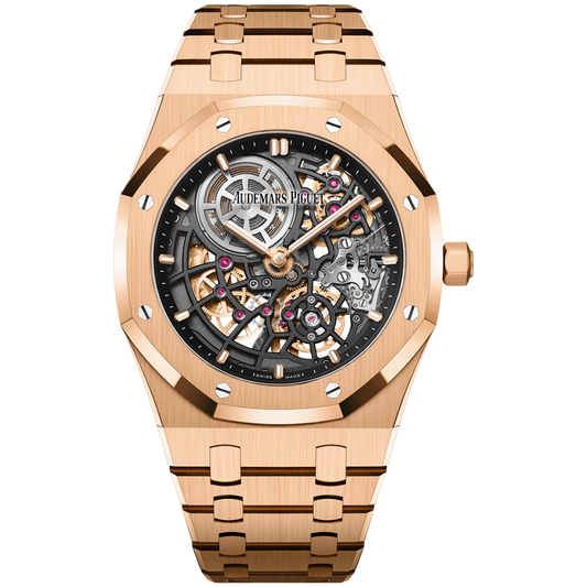 Audemars Piguet Royal Oak "Jumbo" Extra-Thin Openworked 39mm 16204OR.OO.1240OR.03 Openworked Slate Grey Dial