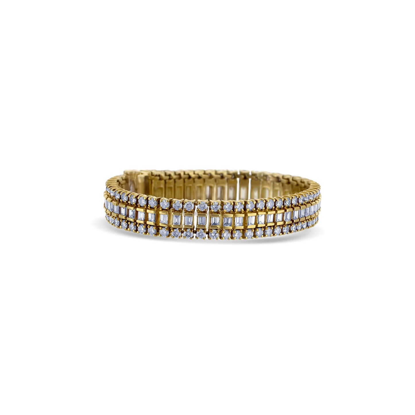 18K Yellow Gold Diamond Bracelet