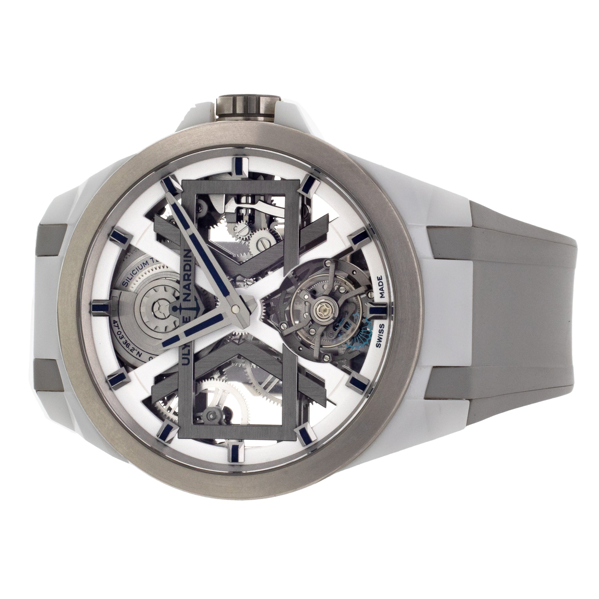 Ulysse Nardin Blast  Skeleton Tourbillion Ceramic 45mm 1723-400-3A/00 Full Set