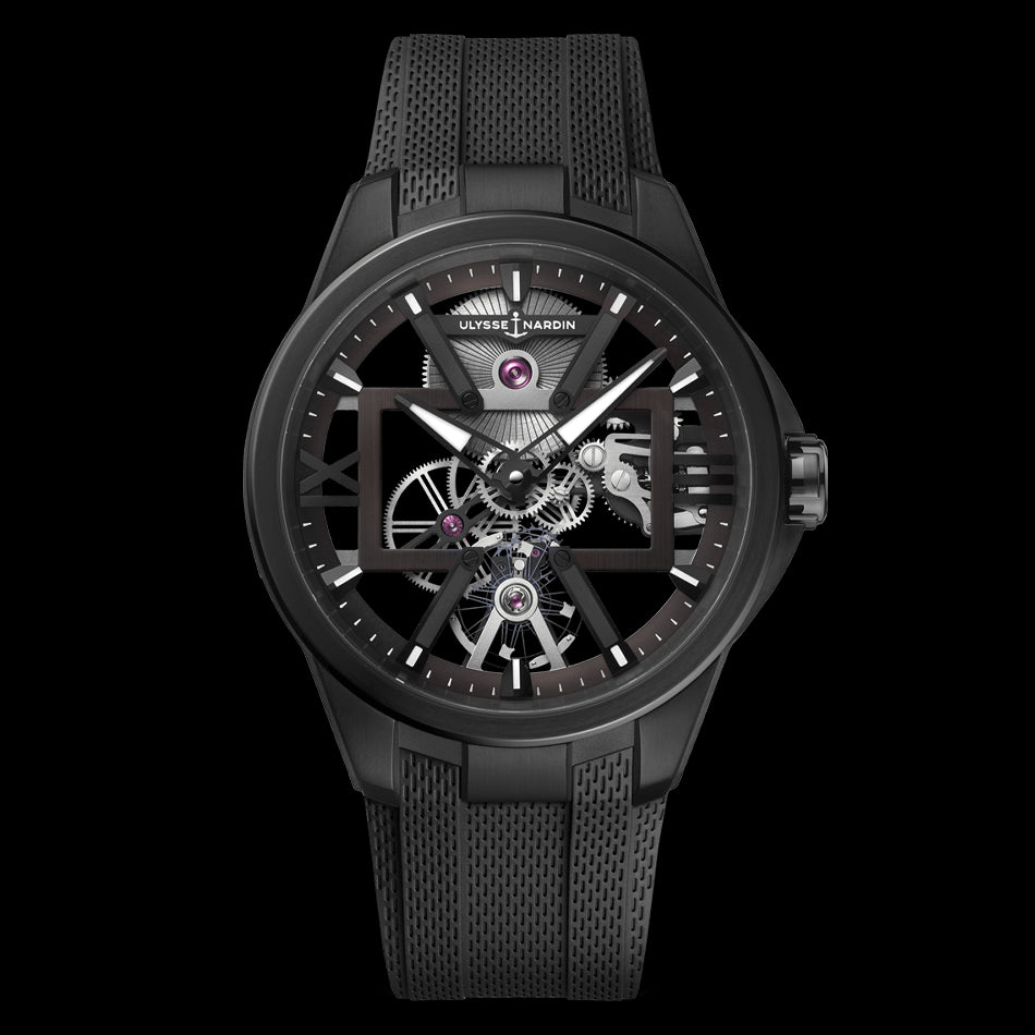 Ulysse Nardin Blast Skeleton X Watch, 42mm Black Dial, 3713-260-3/BLACK