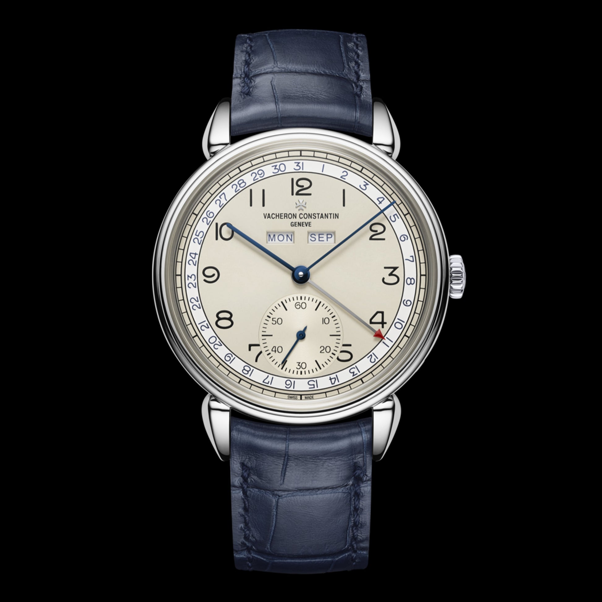 Vacheron Constantin Historiques Triple Calendrier 1942 Watch, 40mm Silver Dial, 3110V/000A-B426