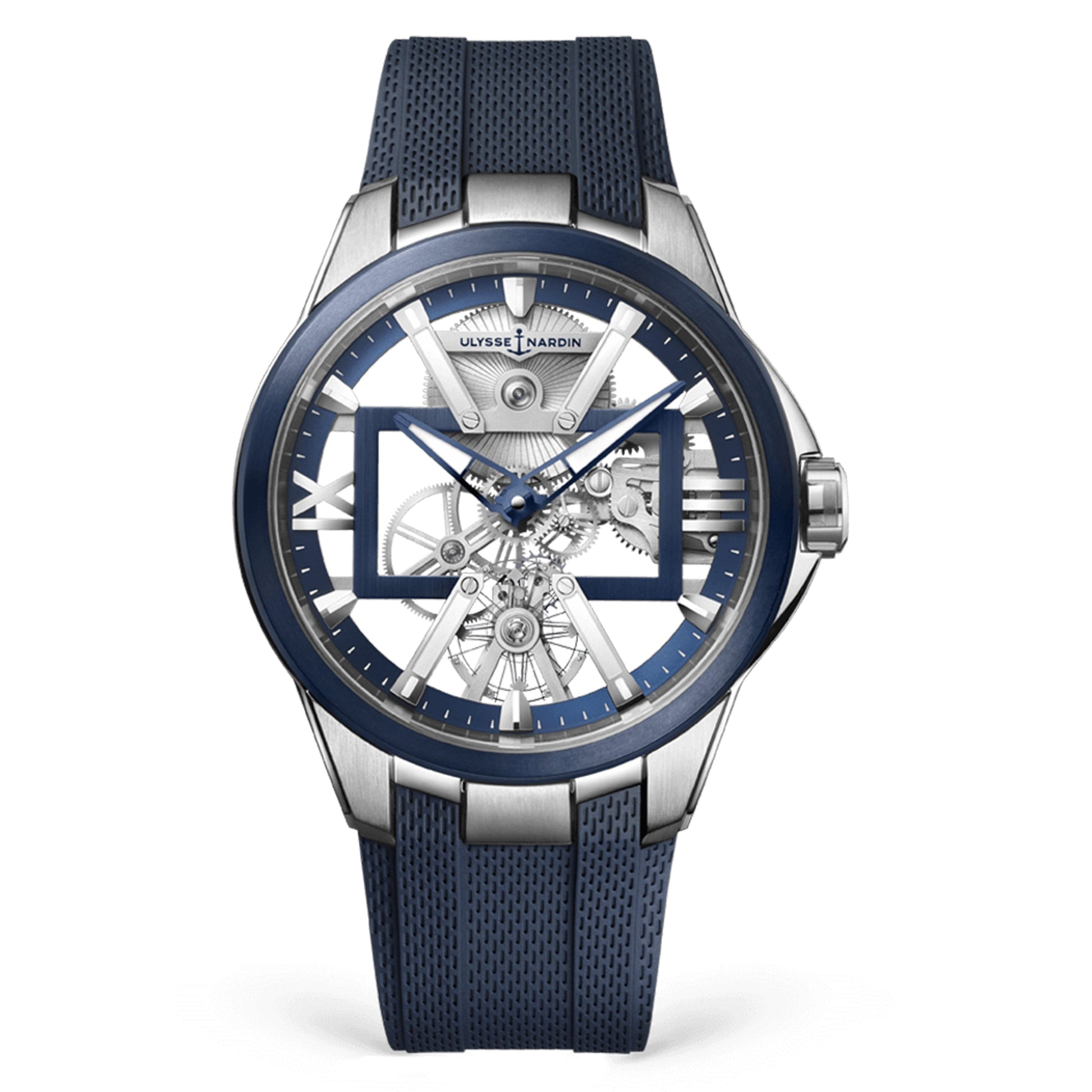 Ulysse Nardin Blast Skeleton X Watch, 42mm Blue Dial, 3713-260-3/03