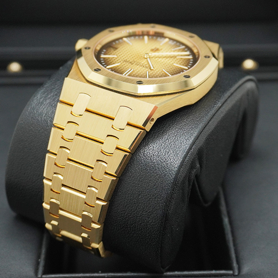 Audemars Piguet Royal Oak "Jumbo" Extra-Thin 39mm 16202BA.OO.1240BA.02 Smoked Yellow Dial