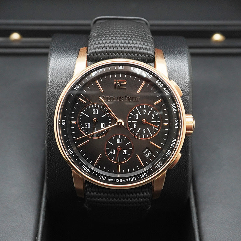 Audemars Piguet Code 11.59 Chronograph 41mm 26393NR Black Dial