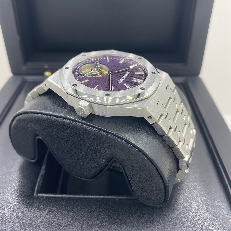 Audemars Piguet Limited Edition Royal Oak Tourbillon Extra-Thin 41mm 26522ST Purple Dial