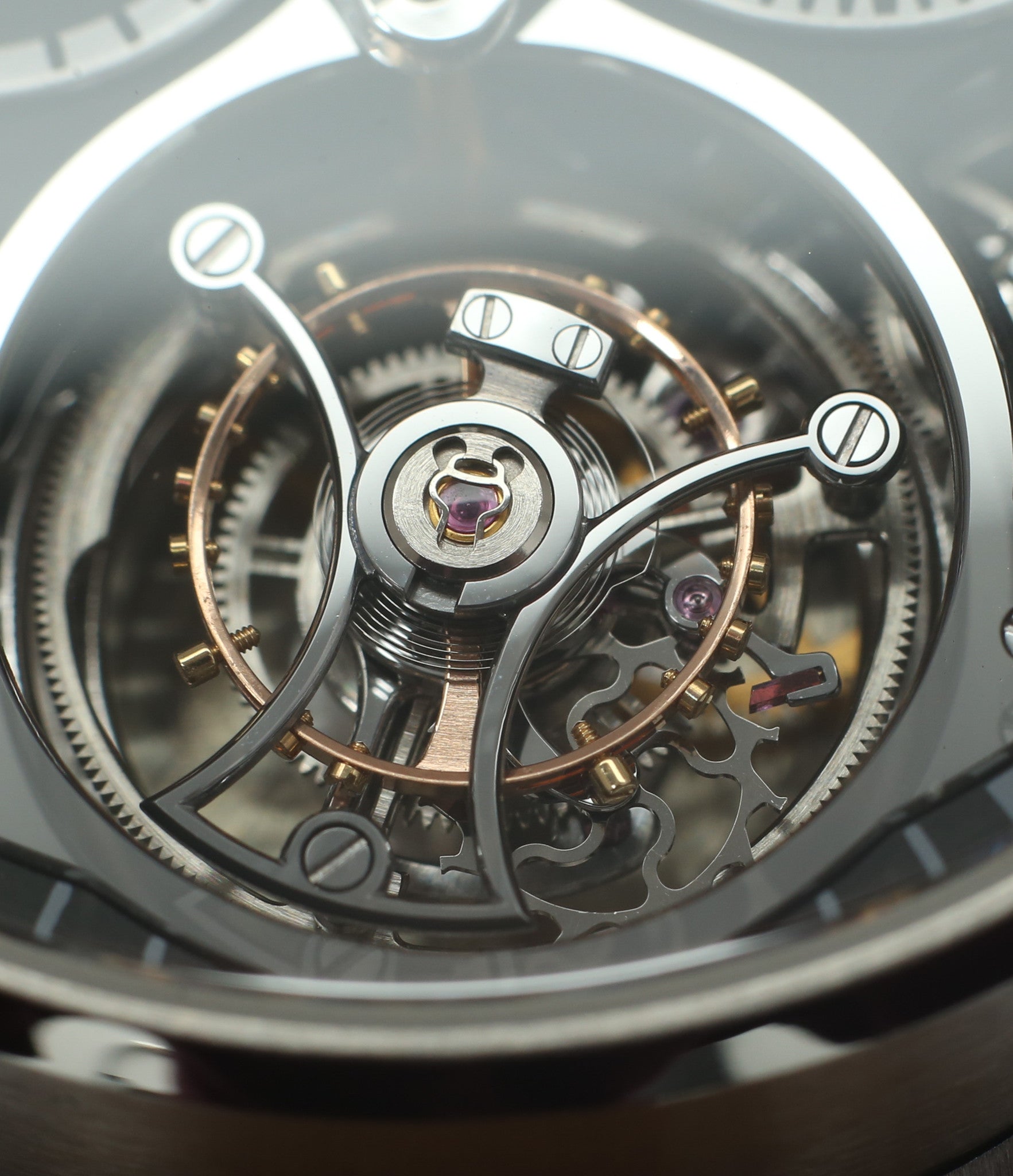 Tourbillon Chronographe Monopoussoir | Black Dial | Steel