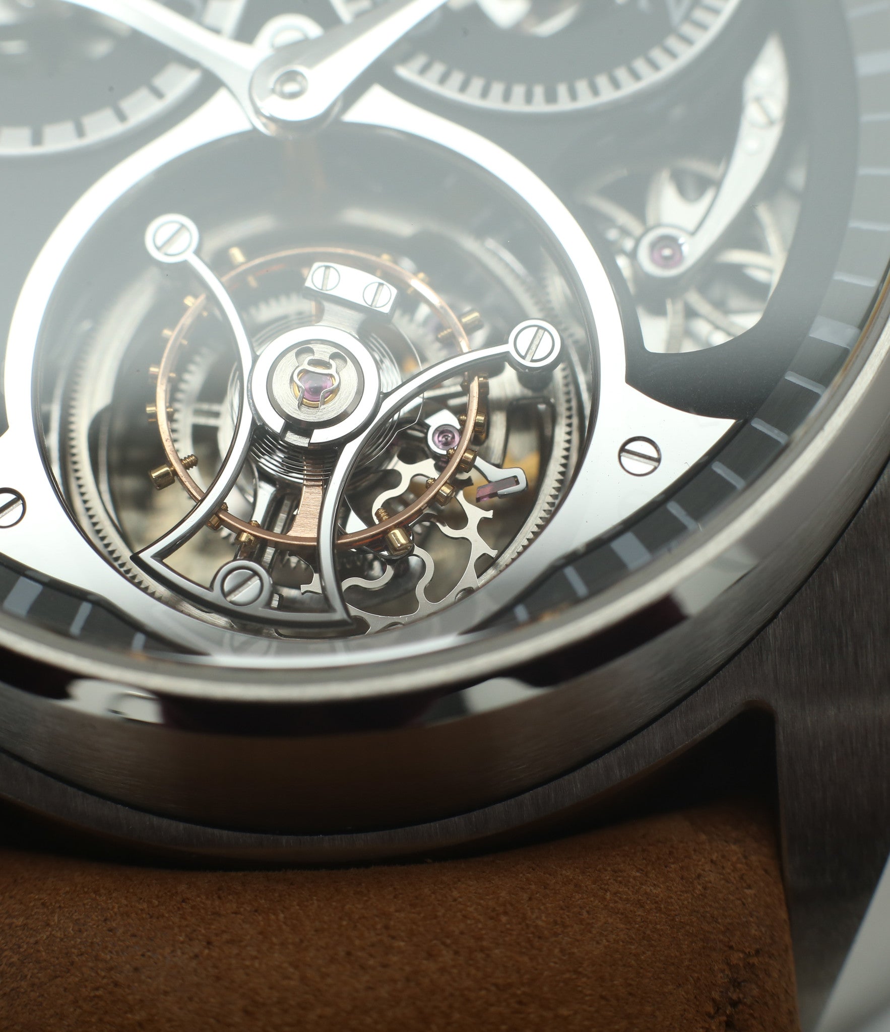 Tourbillon Chronographe Monopoussoir | Black Dial | Steel