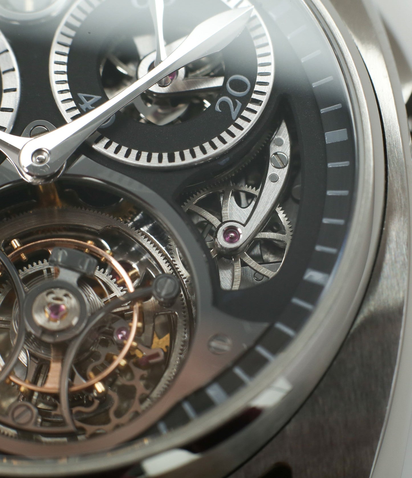 Tourbillon Chronographe Monopoussoir | Black Dial | Steel