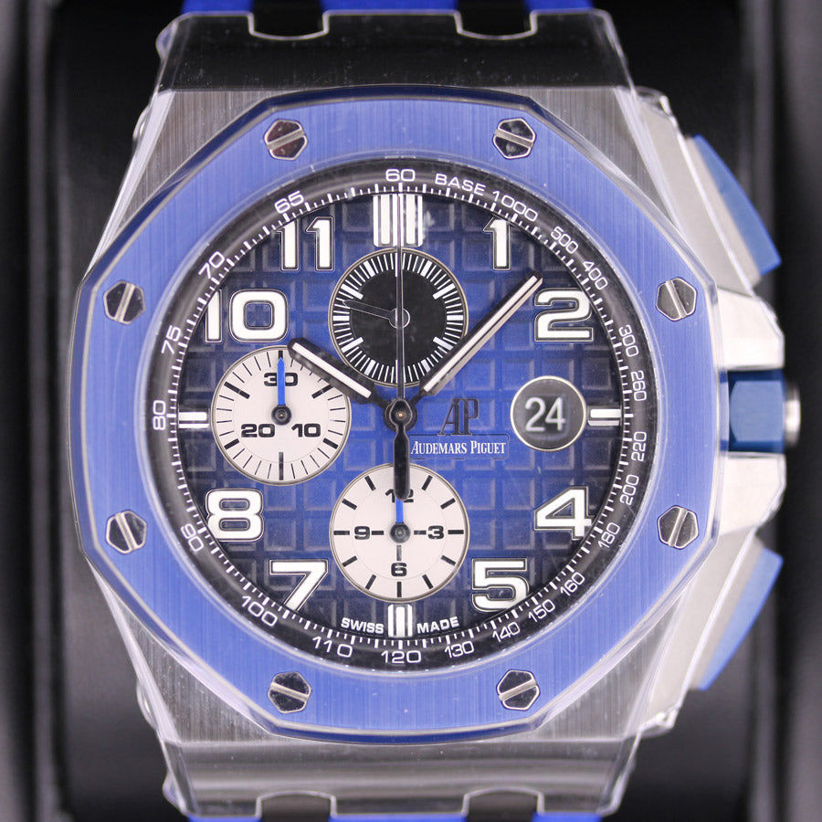 Audemars Piguet Noverlty Royal Oak Offshore Chronograph 44mm 26405CE Blue Dial