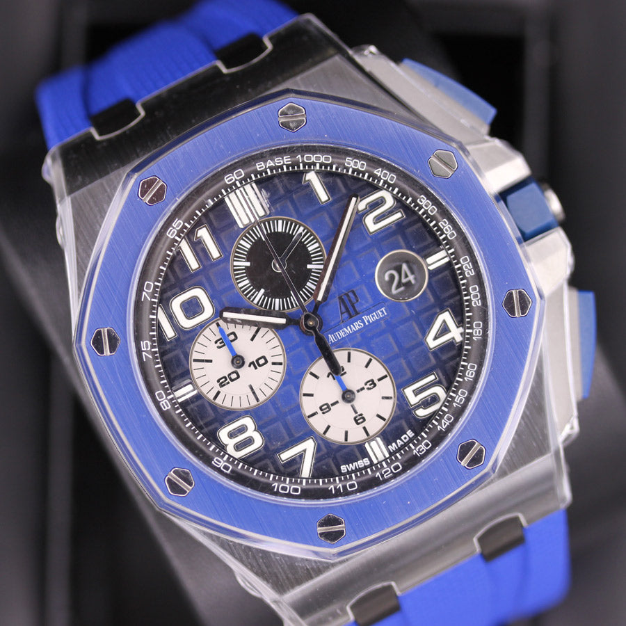 Audemars Piguet Noverlty Royal Oak Offshore Chronograph 44mm 26405CE Blue Dial