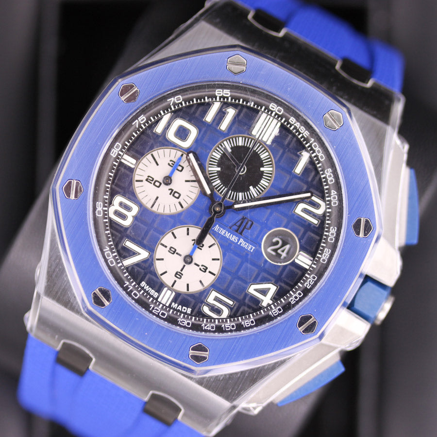 Audemars Piguet Noverlty Royal Oak Offshore Chronograph 44mm 26405CE Blue Dial