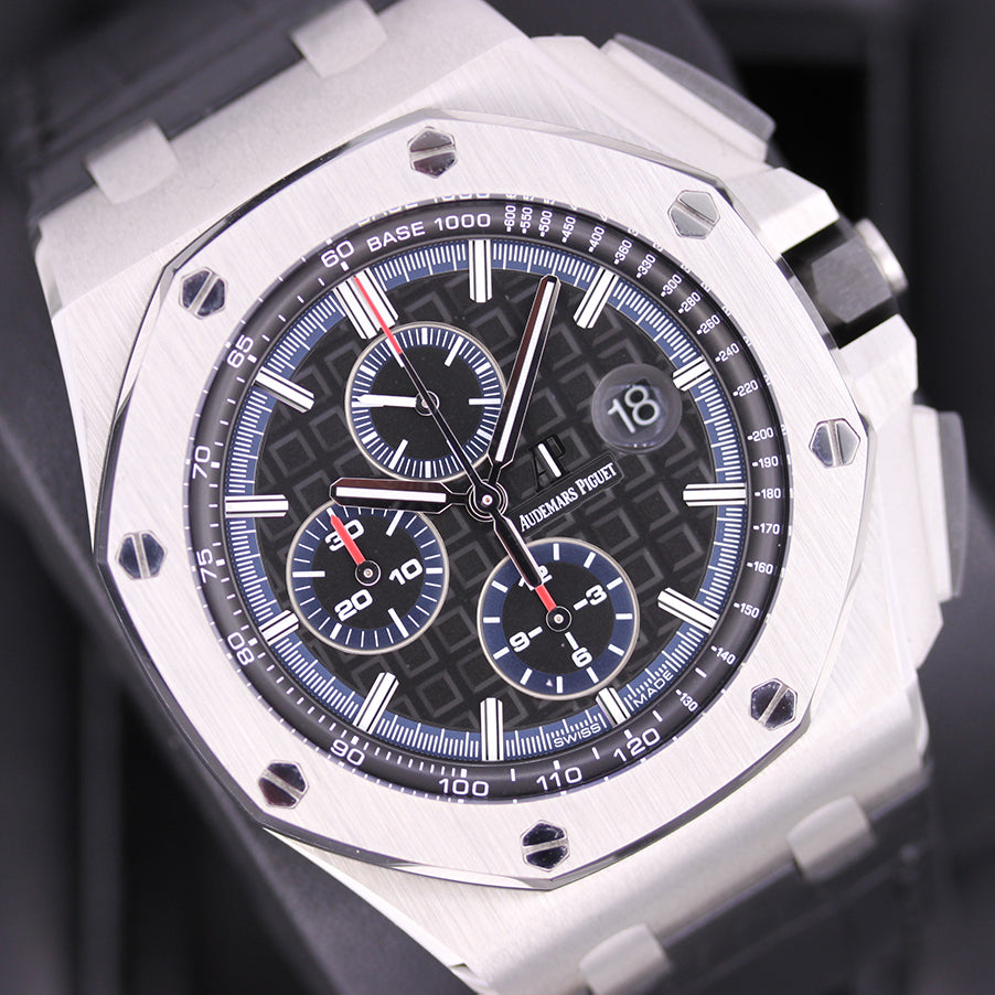 Audemars Piguet Limited Edition Royal Oak Offshore Chronograph 44mm 26412PO Black Dial Pre-Owned