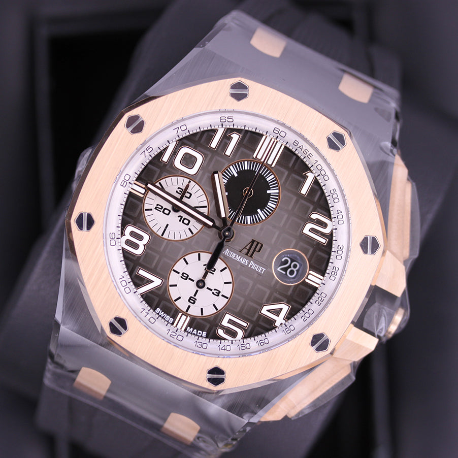 Audemars Piguet Novelty Royal Oak Offshore Chronograph 44mm 26405NR Smoked Grey Dial