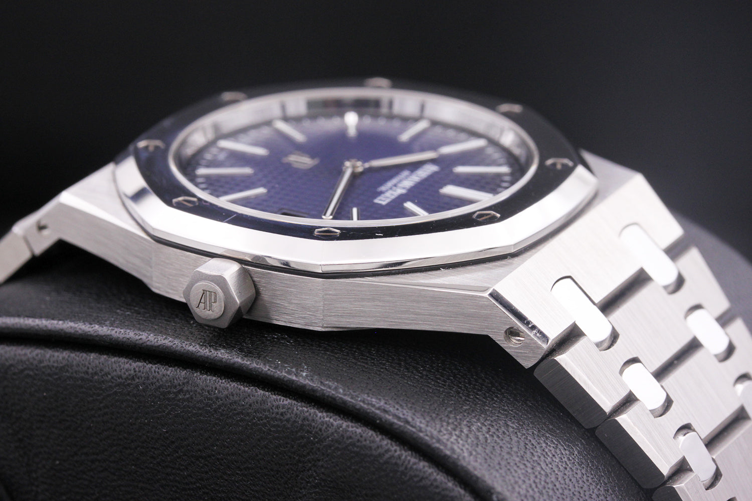 Audemars Piguet Limited Edition Royal Oak Extra-Thin 39mm 15202IP Smoked Blue Dial