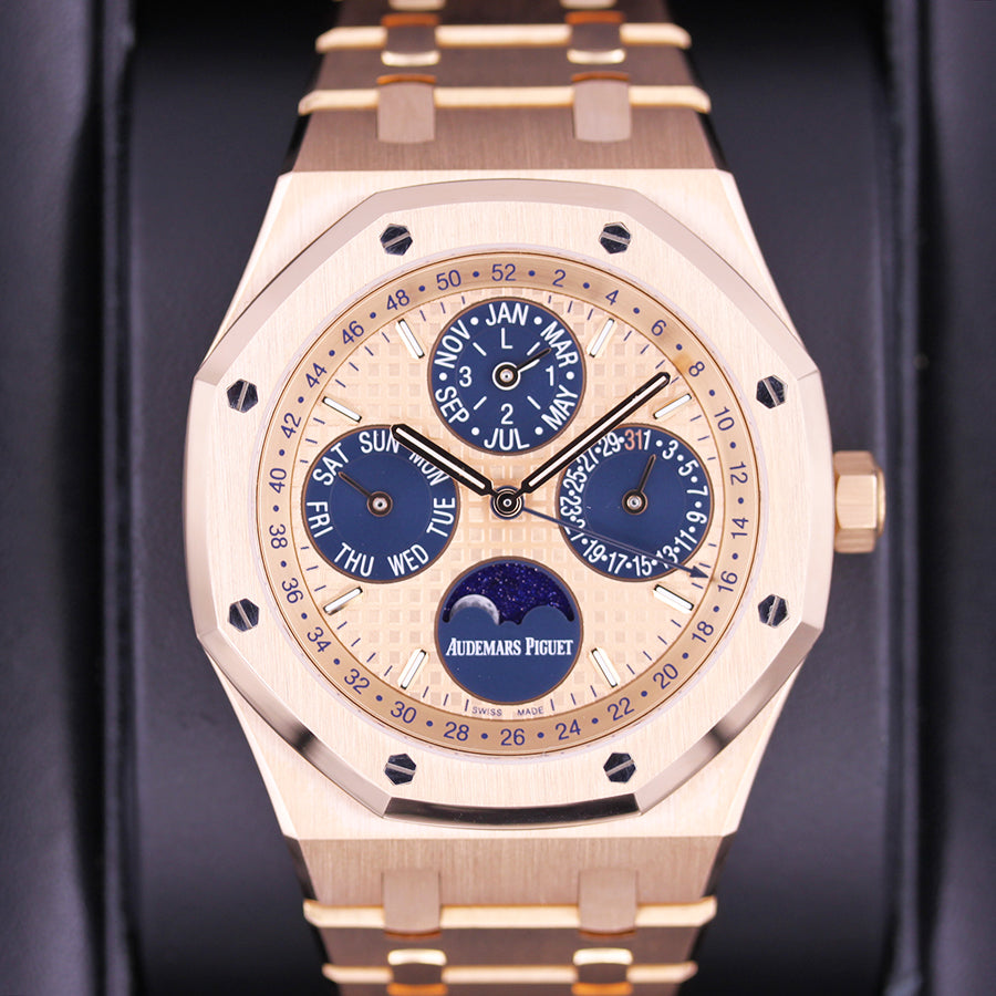 Audemars Piguet Limited Edition Royal Oak Perpetual Calendar 41mm 26584OR Pink Dial