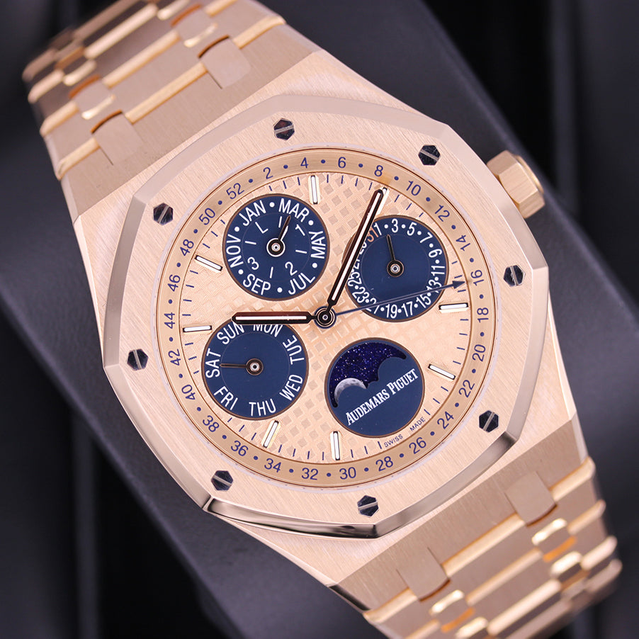 Audemars Piguet Limited Edition Royal Oak Perpetual Calendar 41mm 26584OR Pink Dial