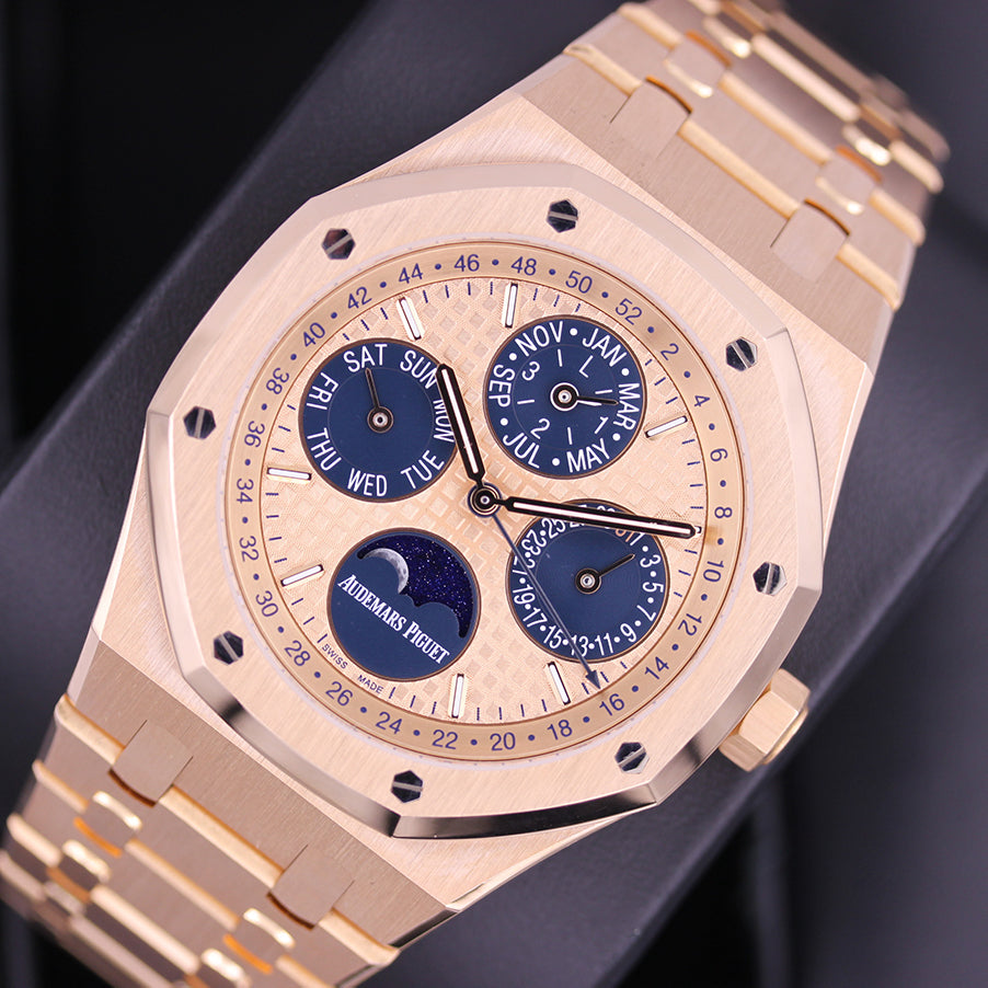 Audemars Piguet Limited Edition Royal Oak Perpetual Calendar 41mm 26584OR Pink Dial