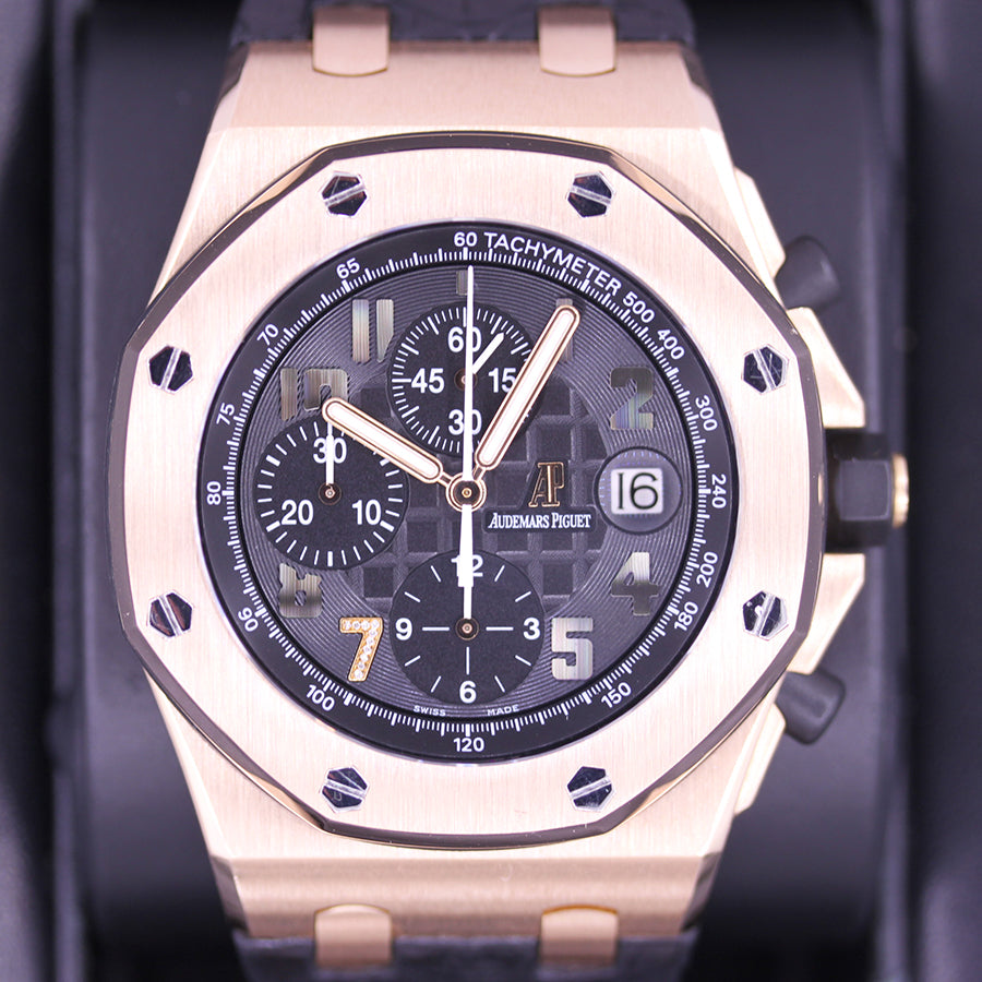 Audemars Piguet Limited Edition Royal Oak Offshore Chronograph "Ginza" 26180OR Black Dial Pre-Owned