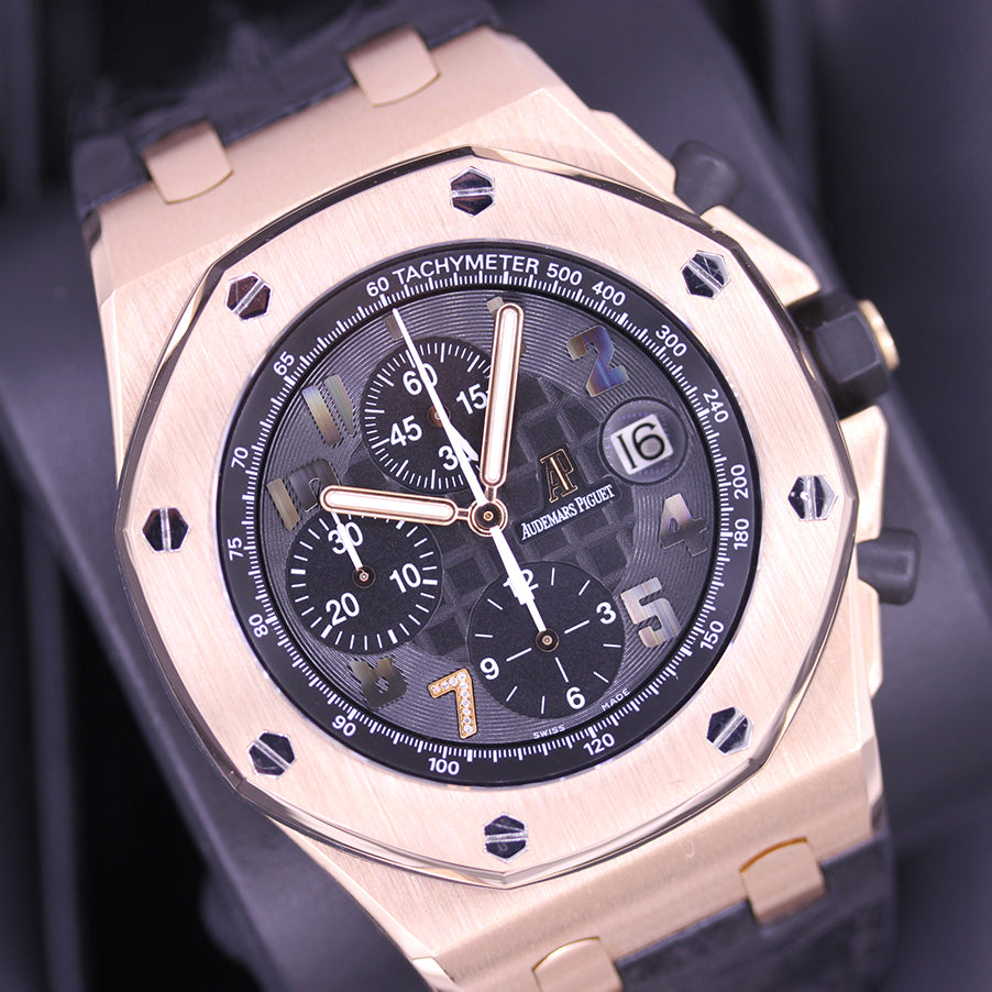 Audemars Piguet Limited Edition Royal Oak Offshore Chronograph "Ginza" 26180OR Black Dial Pre-Owned