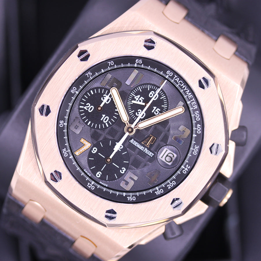 Audemars Piguet Limited Edition Royal Oak Offshore Chronograph "Ginza" 26180OR Black Dial Pre-Owned