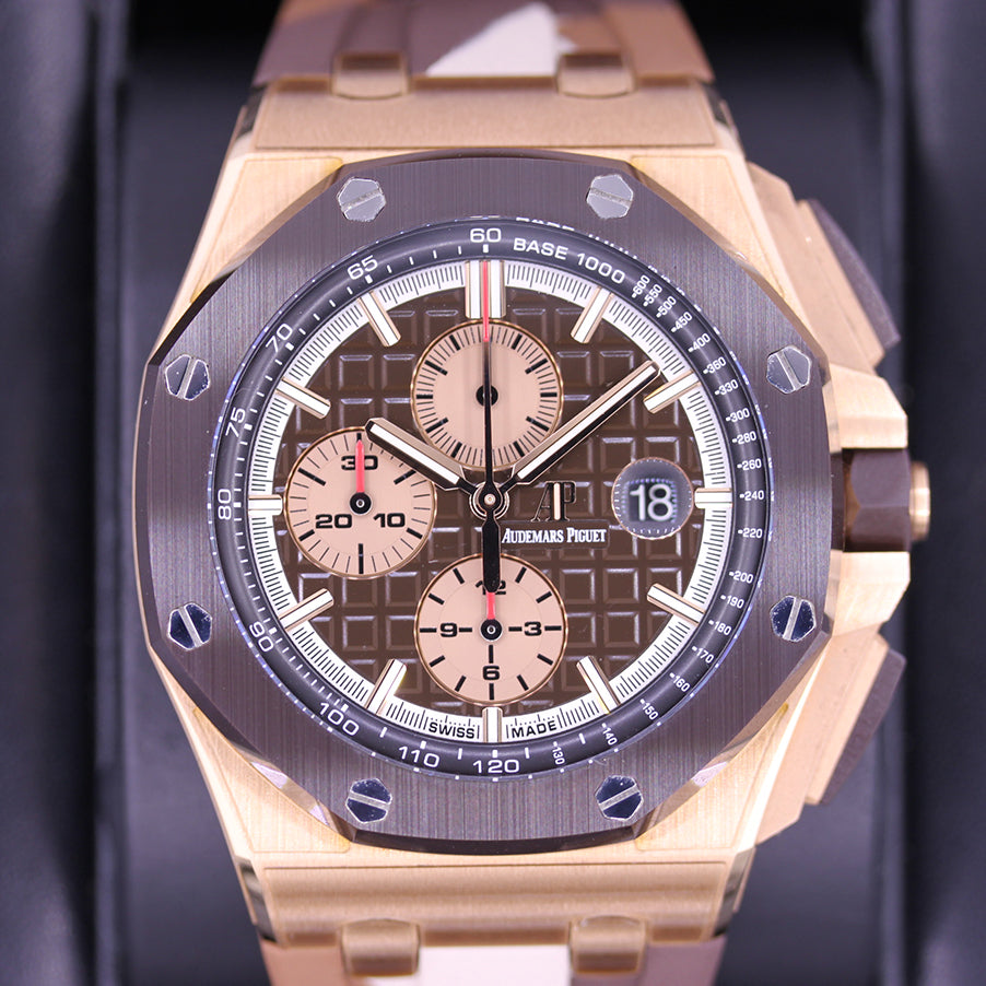 Audemars Piguet Limited Edition Royal Oak Offshore Chronograph 44mm 26401RO Brown Dial