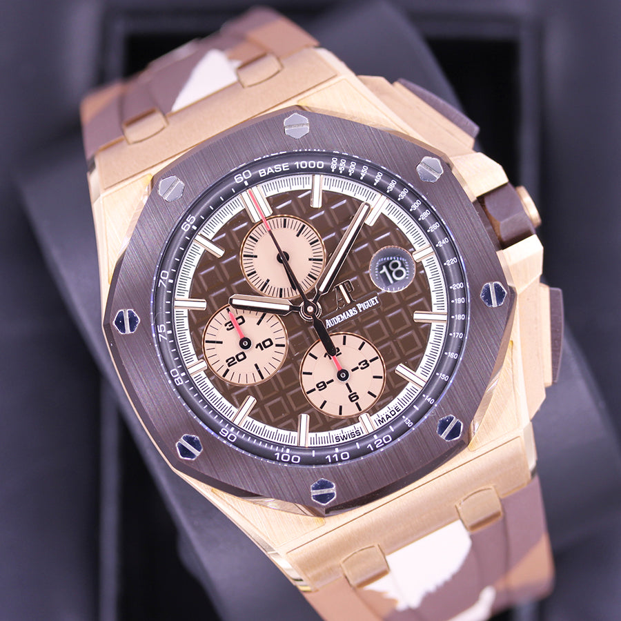 Audemars Piguet Limited Edition Royal Oak Offshore Chronograph 44mm 26401RO Brown Dial