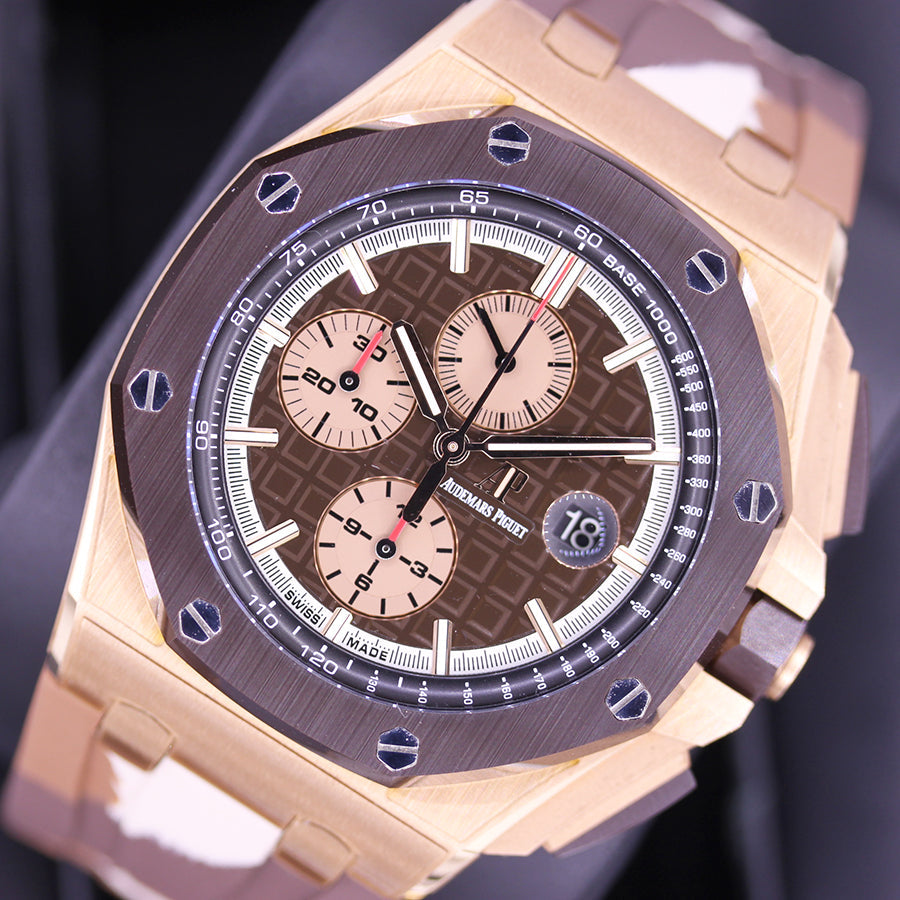 Audemars Piguet Limited Edition Royal Oak Offshore Chronograph 44mm 26401RO Brown Dial