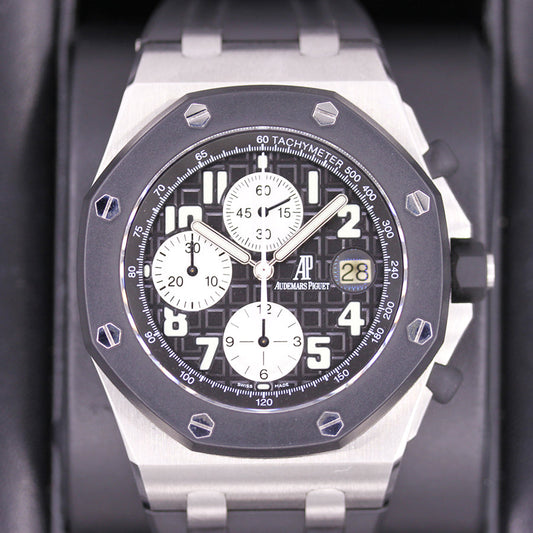 Audemars Piguet "Rubber Clad" Royal Oak Offshore Chronograph 42mm 25940SK.OO.D002CA.02.A Black Dial Pre-Owned