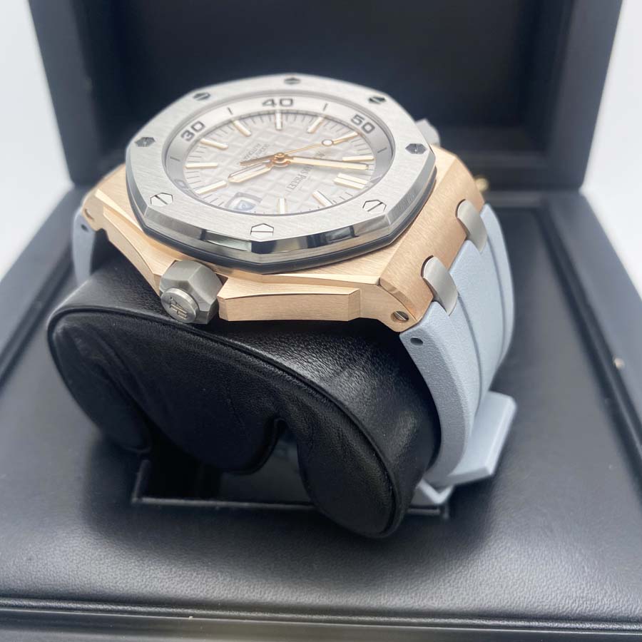 Audemars Piguet Limited Edition Japan Royal Oak Offshore Diver 15711IO 42mm Grey Dial Pre-Owned