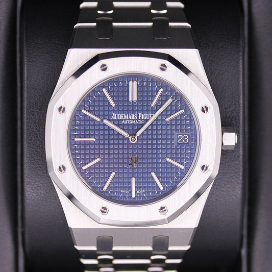 Audemars Piguet Royal Oak "Jumbo" Extra-Thin 39mm 15202ST Blue Dial Pre-Owned