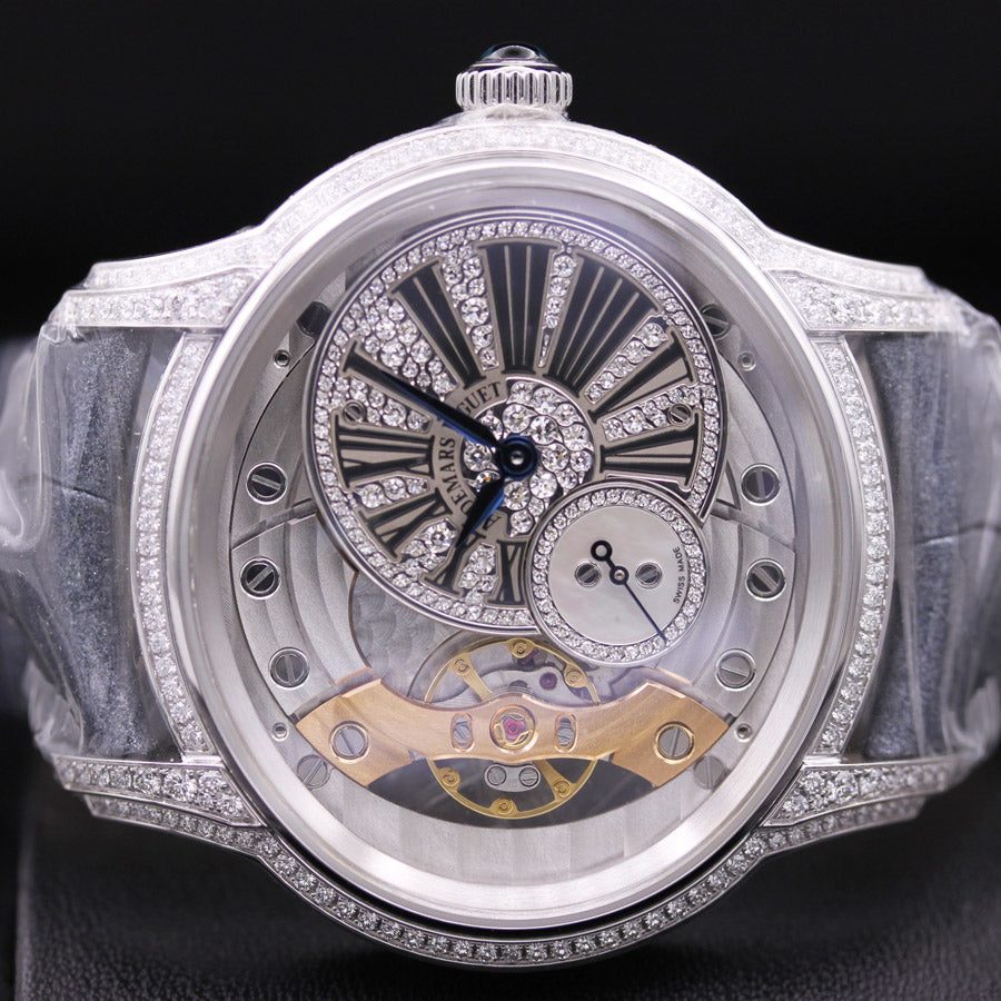 Audemars Piguet Millenary Hand-Wound 39mm 77248BC Openworked/Diamond Dial