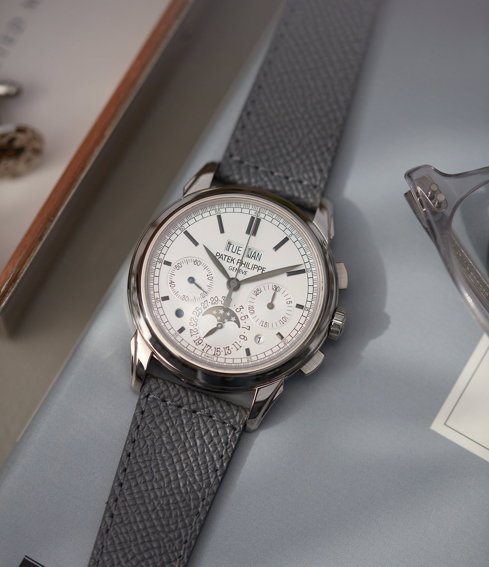 5270G First Generation | Perpetual Calendar Chronograph | White Gold