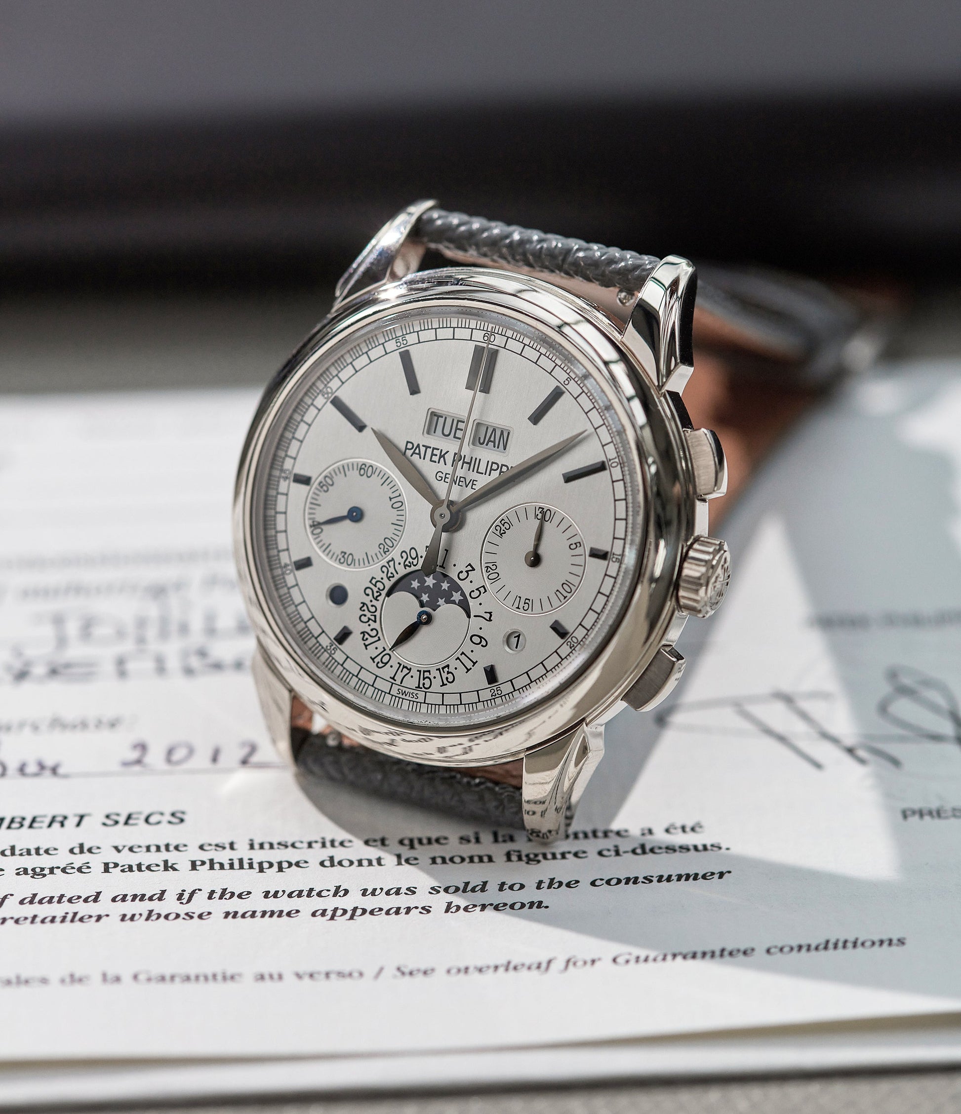 5270G First Generation | Perpetual Calendar Chronograph | White Gold